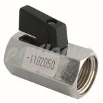 Kugelhahn Mini-Sechskant 1/2" IG/IG 
