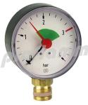 Heizungs-Manometer 0-4 bar 3/8" D=63 