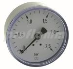 Rohrfedermanometer 1/4" - 0-6 bar 