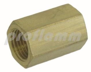 Muffe Messing 1/4" x 1/4" 