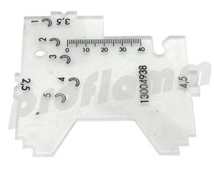 Rotex Düseneinstell-Lehre 